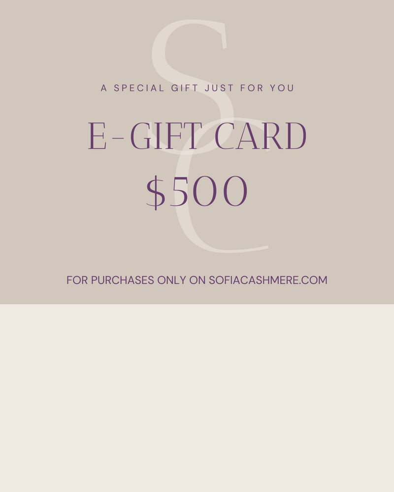 E-Gift card $500