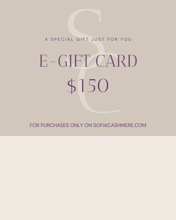 e-gift card $150
