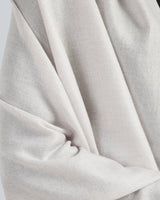 Cashmere Lurex and Sequin Wrap in silver