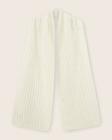 Eleganza Chunky Boucle Scarf in ivory