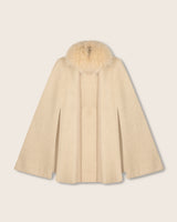Arden Cashmere Cape in oat