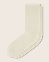Cashmere socks in color ivory