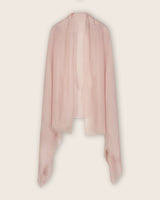 Lightweight Cashmere Wrap in Blush
