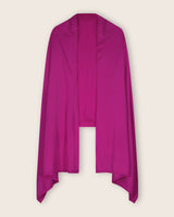 Voyage Cashmere Travel Wrap in Fuchsia