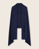 Voyage Cashmere travel Wrap in Dark Navy