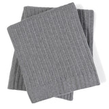 cashmere throw in Heather Grey