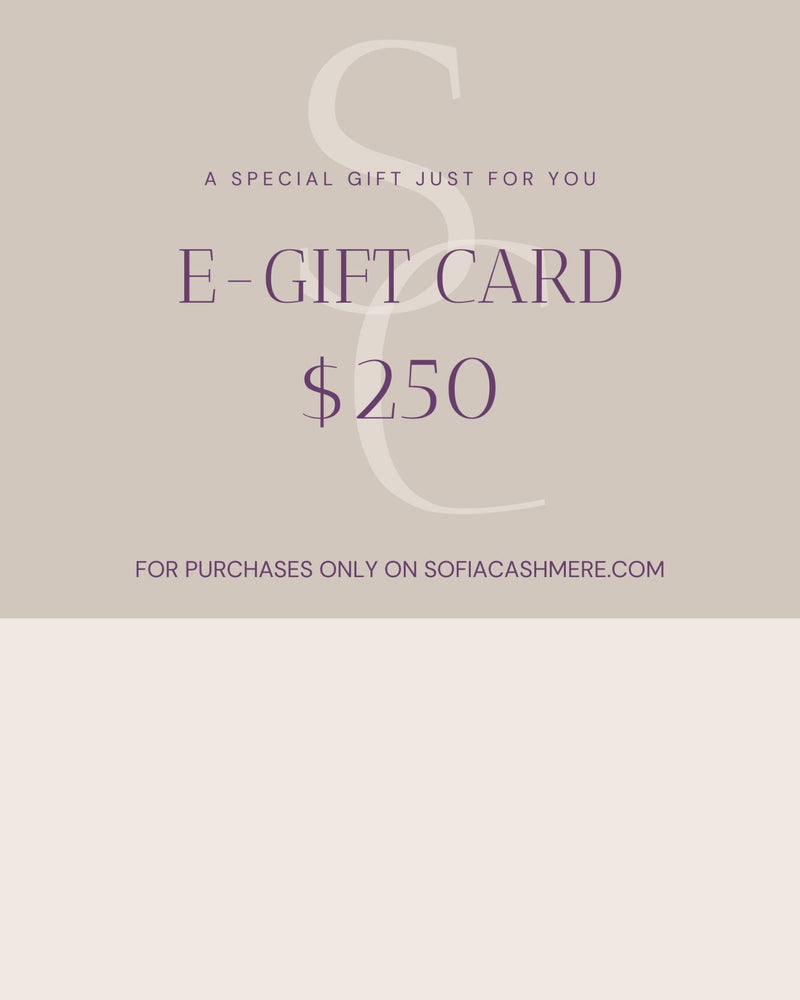 E-Gift card $250