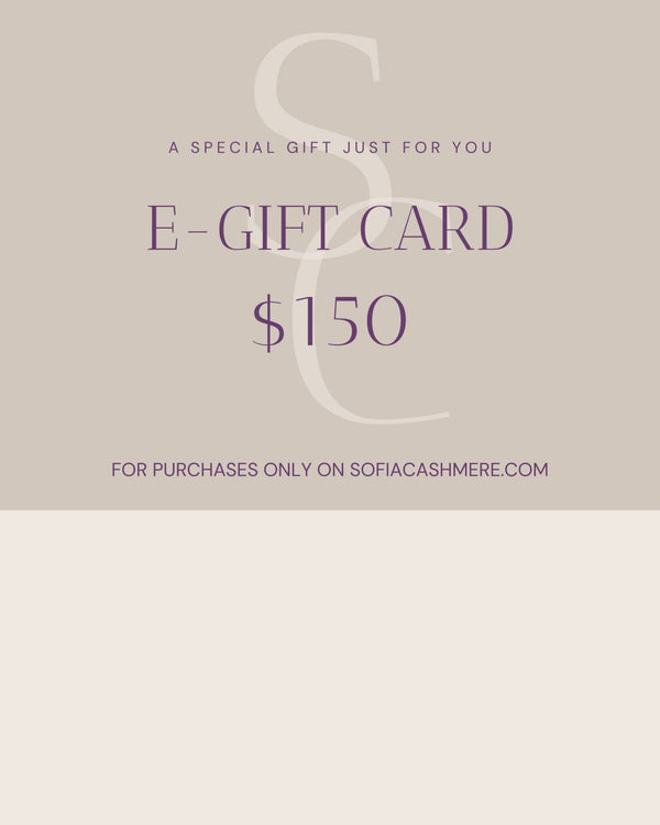 e-gift card $150