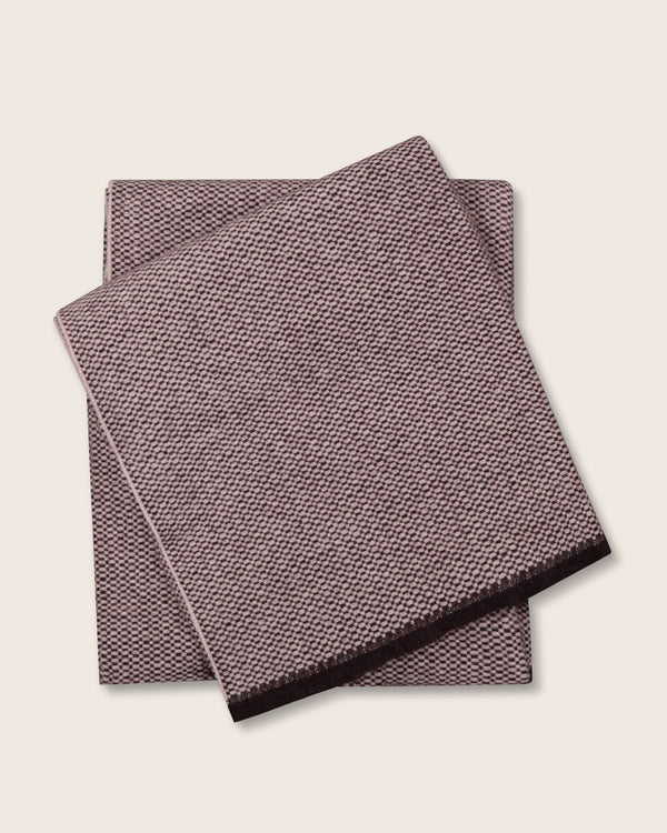Empire Cashmere Throw in Fig