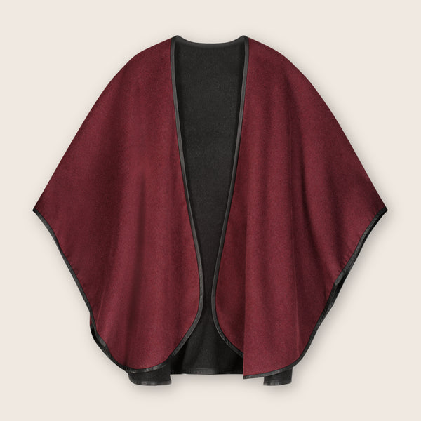【関税&送料込】Herno Cappa In Cashmere Lana Imbottita Luxurious Cashmere Cape with Pockets | Sofia Cashmere