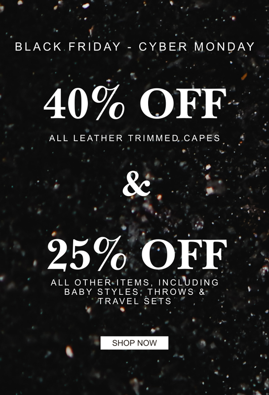 Black Friday and Cyber Monday sale advertisement with text on a dark background