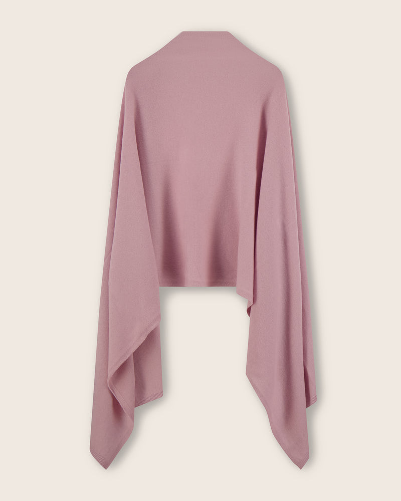 Voyage Cashmere Travel Wrap in light pink