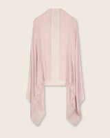 Aura Lightweight Cashmere Sequin Wrap in light pink