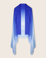 Monaco wrap in blue ombre