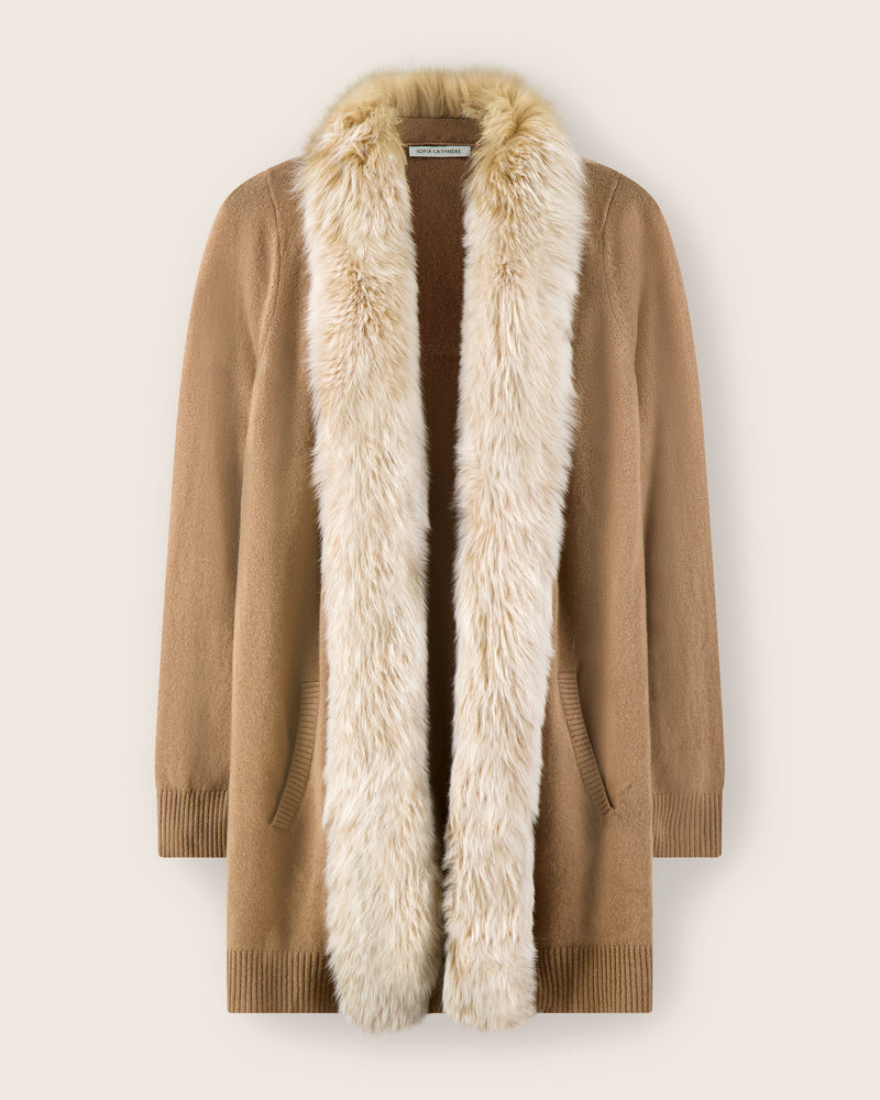 Julianna sweater in natural front