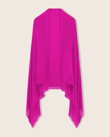St Tropez Lightweight Cashmere Wrap in fuchsia
