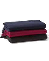 Fringed Woven Throw in Classics