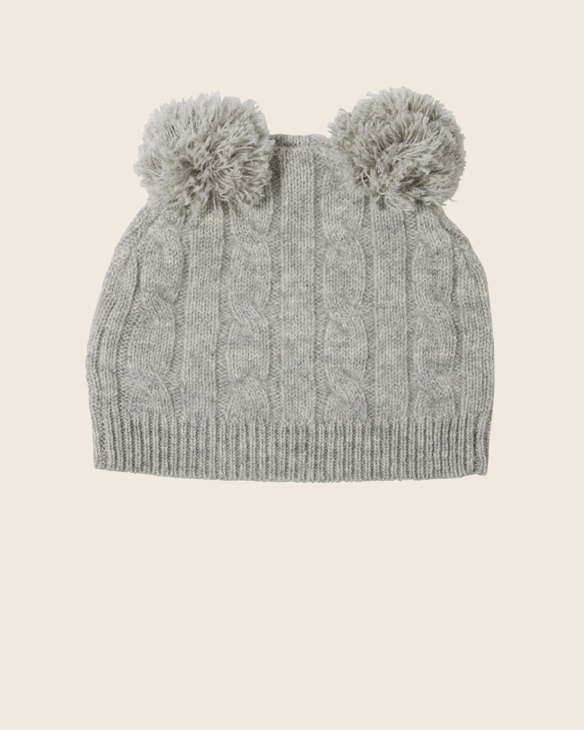 Sashiki サシキ Baby Cashmere knit cap Gray Baby Cashmere knit cap - 帽子店 Sashiki