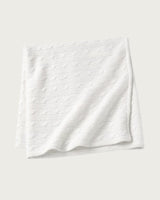 Classic Cable Knit cashmere Baby Blanket in Ivory