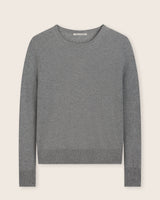 Pura Baby Cashmere Crew Neck Sweater in grey