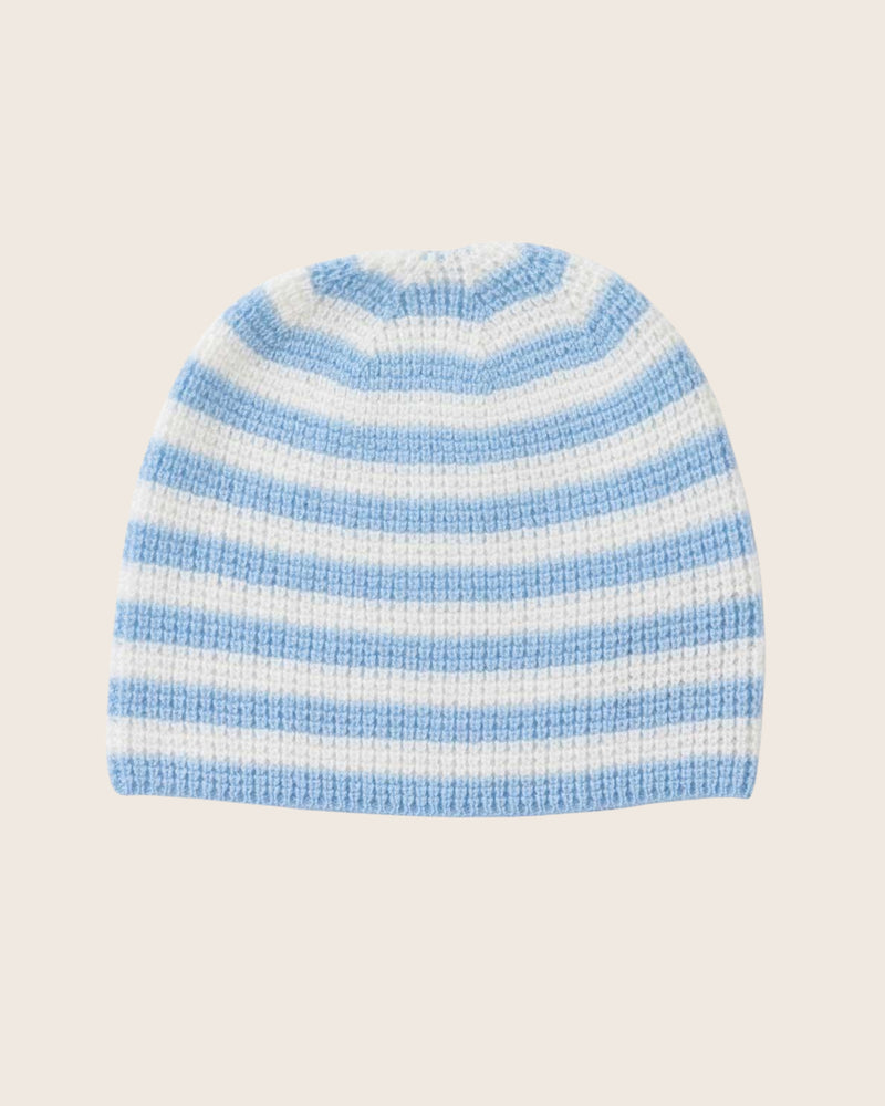 Sashiki サシキ Baby Cashmere knit cap Gray Kismet_Crewneck_Stari_Scarf_Gr